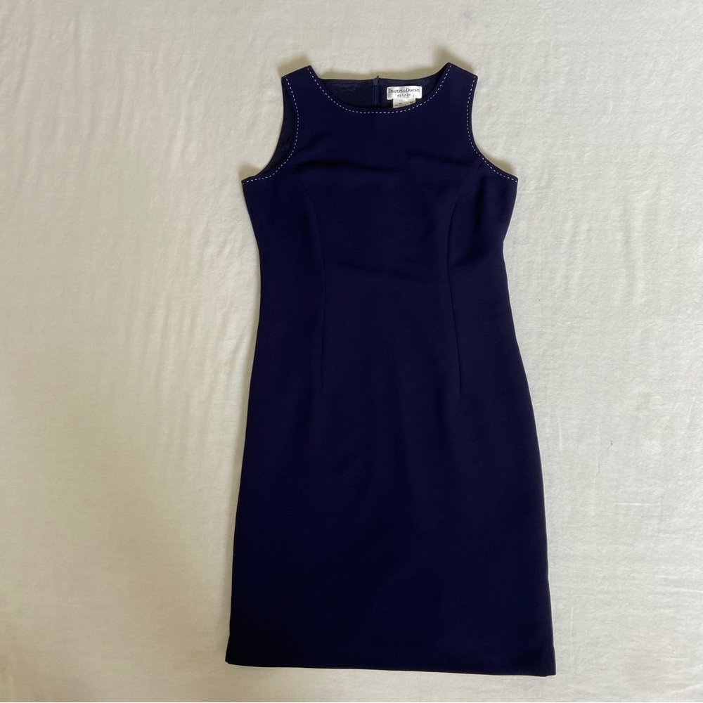 EUC Navy Blue A-Line Dress